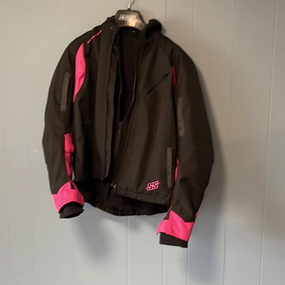 Women’s Motorcycle Jacket Speed&Strength with armor and removable hoody - Picture 6 of 7